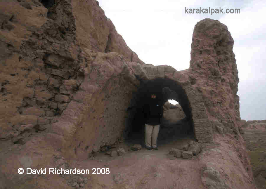 Vaulted corridor in wall of Ayaz Qala 1