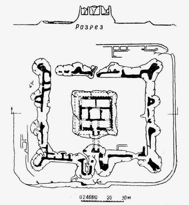 Plan of Yakke Parsan