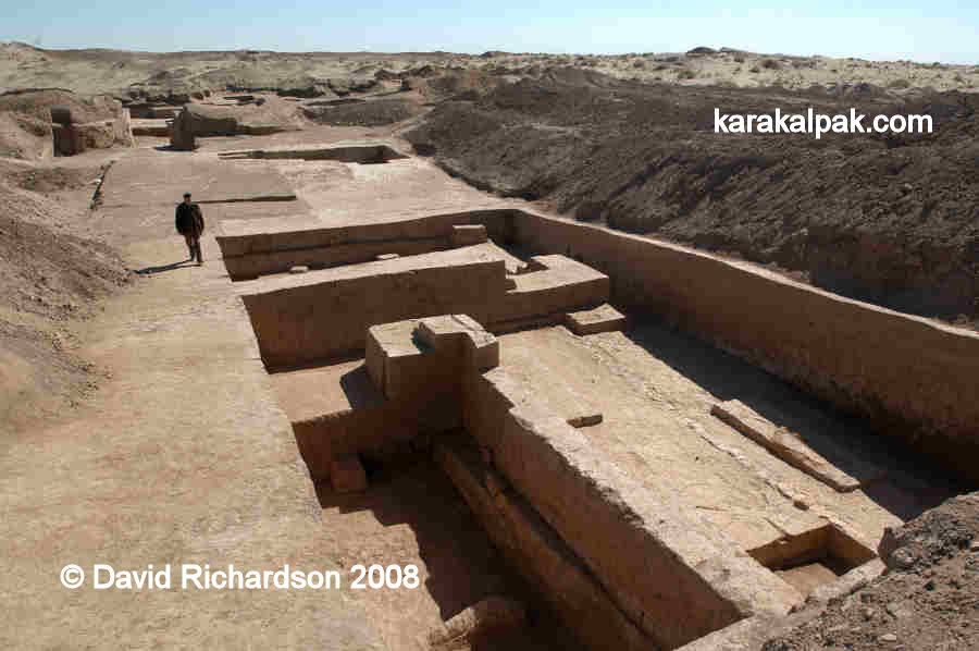 Temple-palace excavations